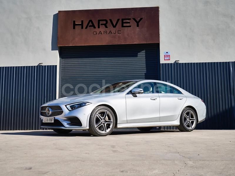 Usado Mercedes CLS350 286 CV (210 kW) 2019 Gris / plata Berlina