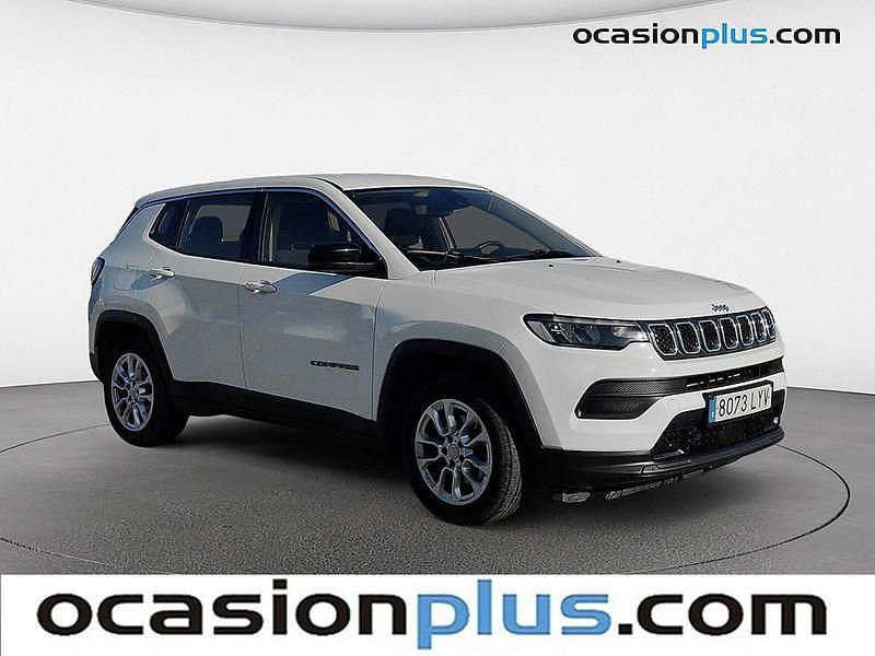 Usado Jeep Compass Longitude 131 CV (96 kW) 2022 Blanco SUV