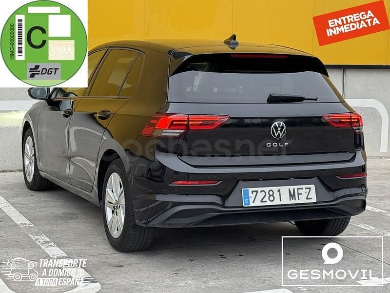 Usado VW Golf VIII Life 110 CV (80 kW) 2023 Negro Berlina