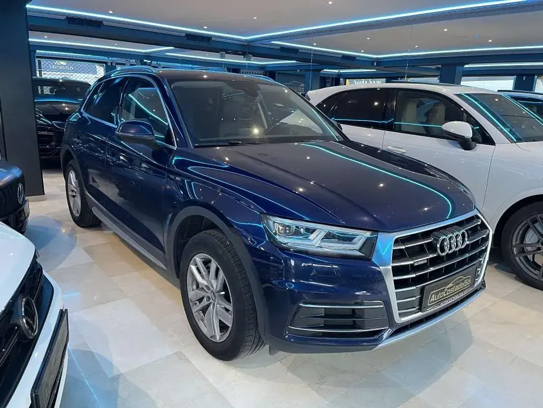Usado Audi Q5 Design 163 CV (119 kW) 2017 Azul SUV