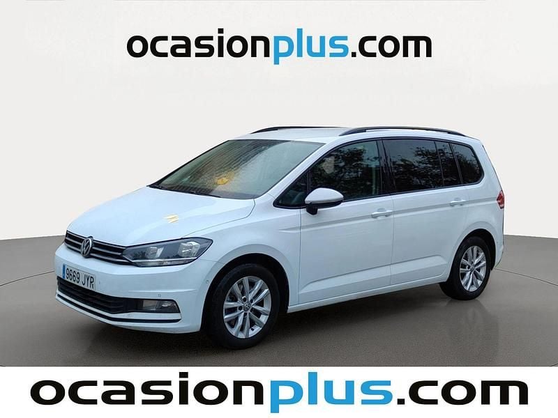 Blanco Usado 2017 VW Touran Advance Monovolumen | 17.584 € (Precio justo) - Imagen 1/4