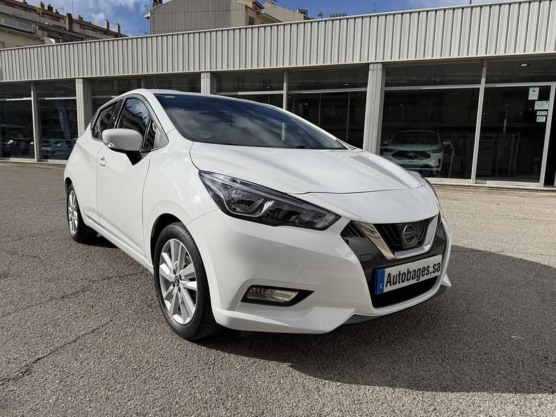 Begagnad Nissan Micra Acenta 100 HK (73 kW) 2020 Vit Sedan