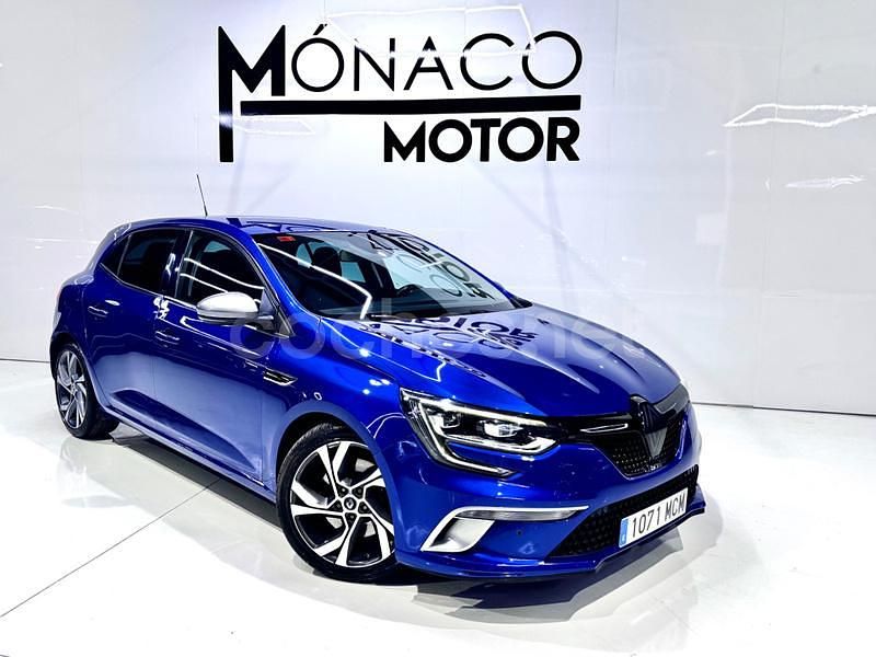 Azul Usado 2017 Renault Mégane GT Line GT Berlina | 14.999 € (Precio justo) - Imagen 1/4