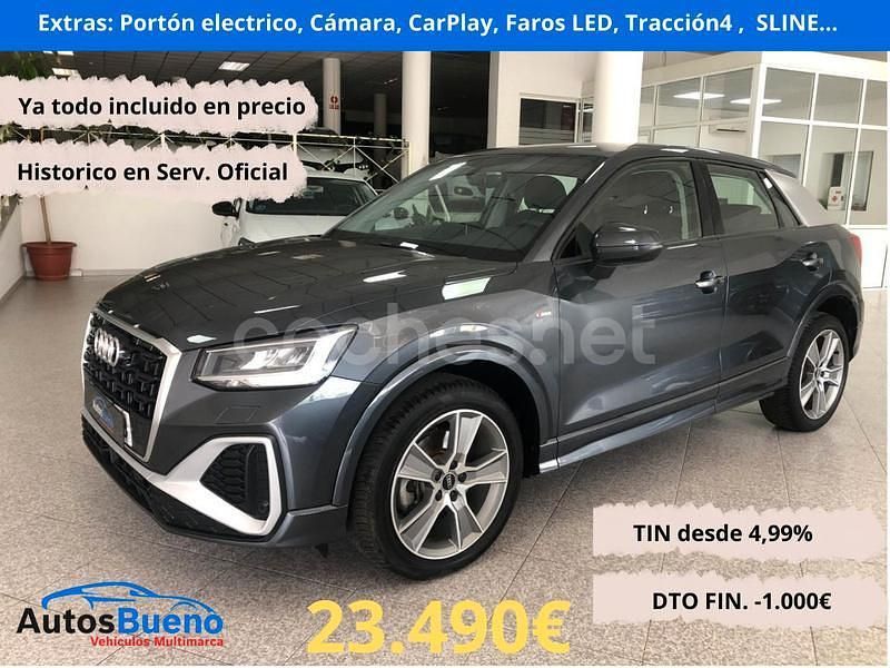 Gris / plata Usado 2021 Audi Q2 S-Line SUV | 24.500 € (Precio justo) - Imagen 1/4