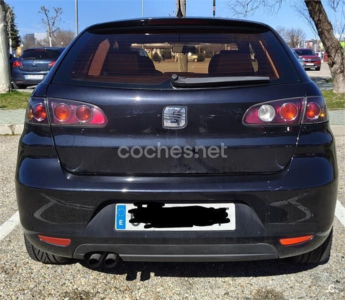 Brugt Seat Ibiza 100 HK (73 kW) 2008 Sort Sedan