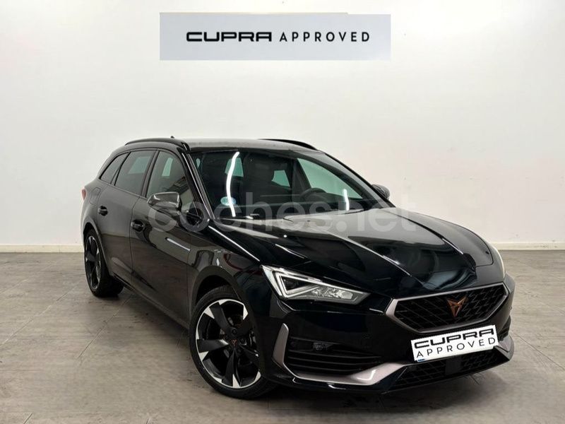 Negro Usado 2024 Cupra Leon Familiar | 29.740 € (Precio justo) - Imagen 1/4