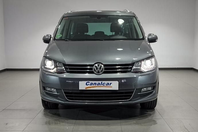 Usado VW Sharan Sportline 150 CV (110 kW) 2017 Gris Monovolumen