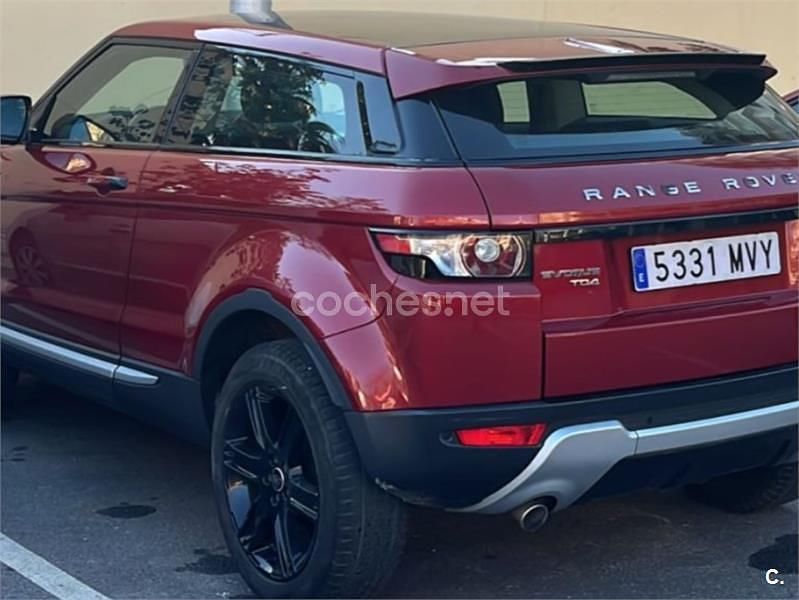 Usado Land Rover Range Rover evoque Dynamic 150 CV (110 kW) 2013 Granate SUV