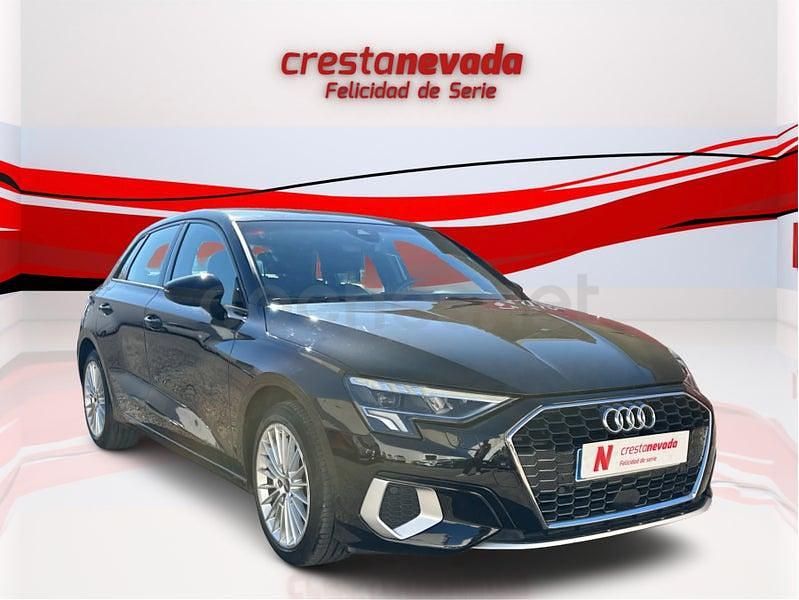 Usado Audi A3 Advanced Plus 150 CV (110 kW) 2021 Negro Berlina
