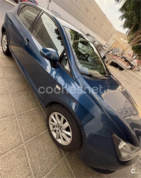 Azul Usado 2014 Seat Ibiza I-Tech Berlina | 7500 € (Precio justo) - Imagen 1/4