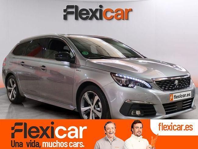 Gris Usado 2019 Peugeot 308 GT-line Familiar | 12.790 € (Un poco caro) - Imagen 1/4