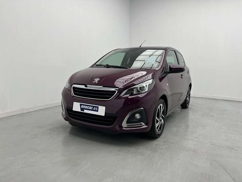 Burdeos Usado 2019 Peugeot 108 Allure Utilitario | 8890 € (Buen precio) - Imagen 1/4