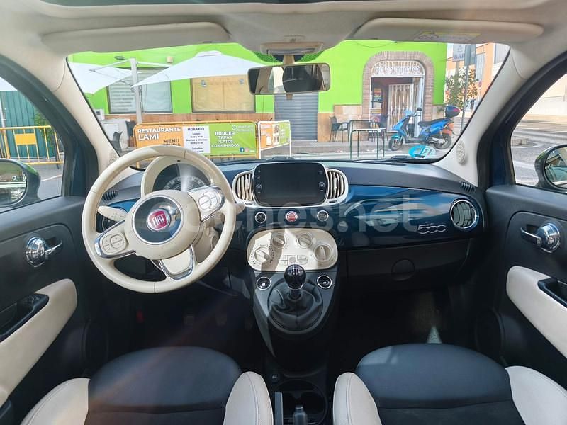 Usado Fiat 500 Dolcevita 71 CV (52 kW) 2022 Azul Berlina