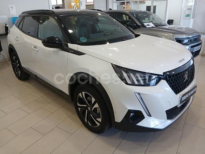 Blanco Usado 2021 Peugeot 2008 GT SUV | 19.900 € (Un poco caro) - Imagen 1/4