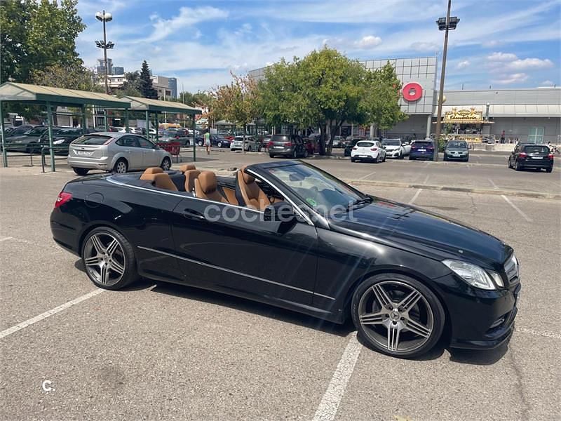 Usado Mercedes E250 Avantgarde 204 CV (150 kW) 2013 Negro Descapotable