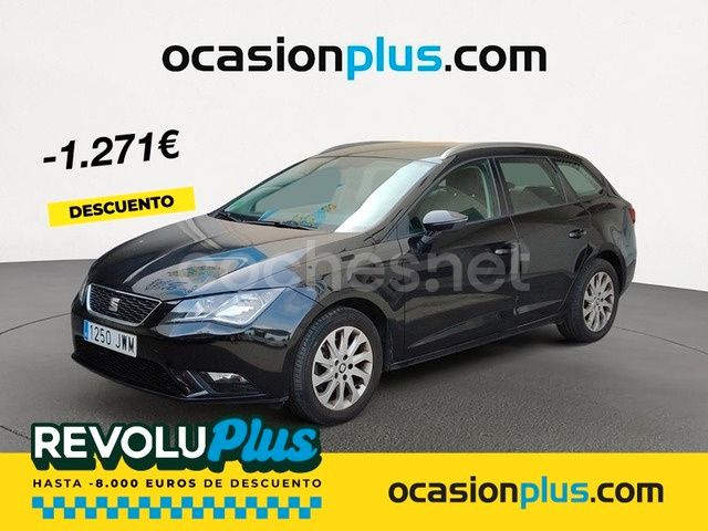 Negro Usado 2017 Seat Leon Style Familiar | 13.990 € (Precio justo) - Imagen 1/4