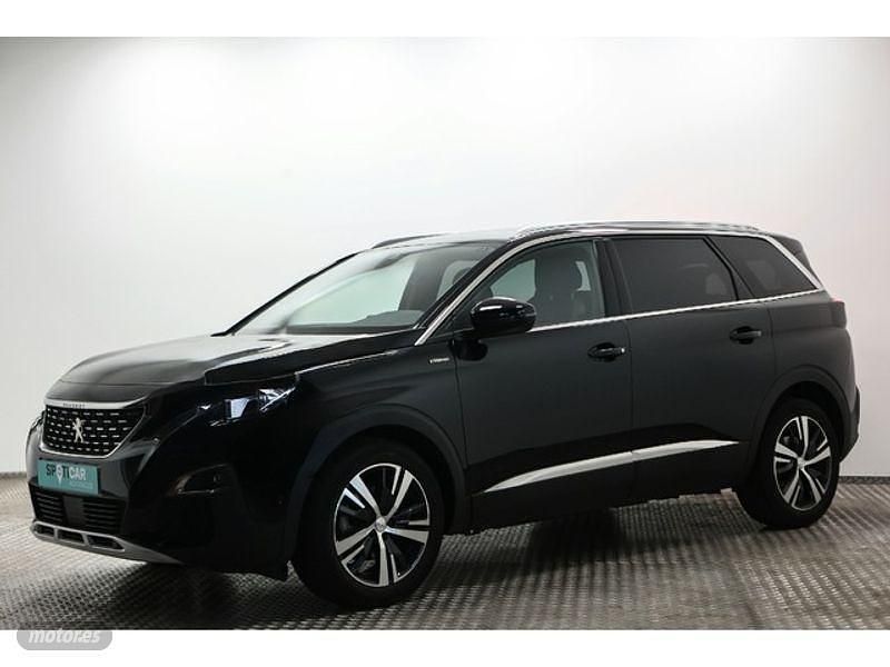 Usado Peugeot 5008 GT-line 131 CV (96 kW) 2020 Negro SUV