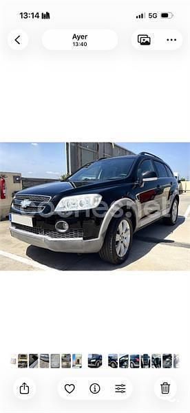 Usado Chevrolet Captiva 150 CV (110 kW) 2007 Negro SUV