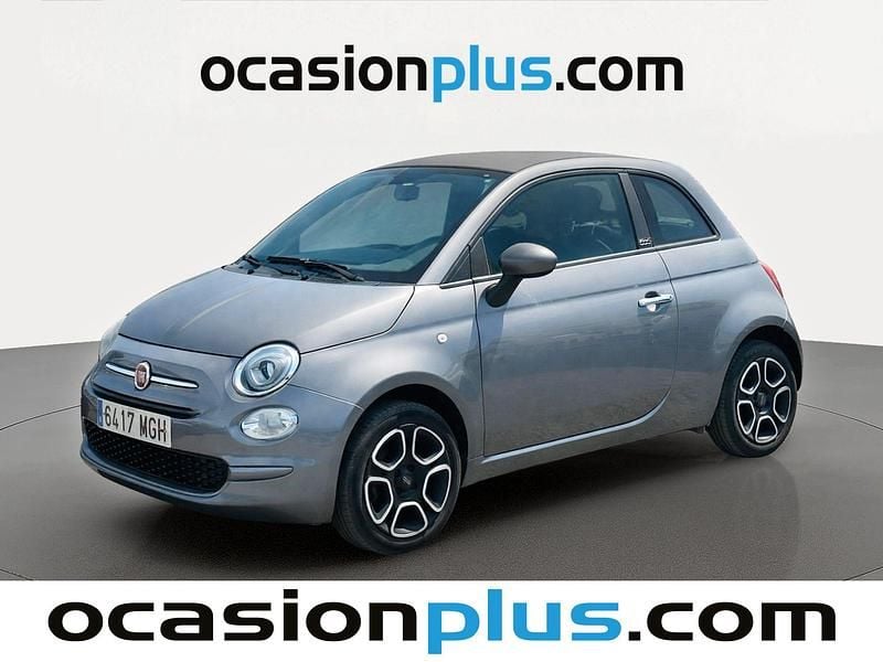 Usado Fiat 500C Club 71 CV (52 kW) 2023 Gris Descapotable