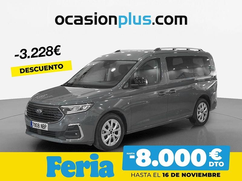 Gris Usado 2025 Ford Tourneo Connect Titanium Monovolumen | 35.510 € (Caro) - Imagen 1/4