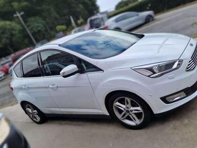 Usado Ford C-MAX Titanium 125 CV (91 kW) 2015 Blanco Monovolumen