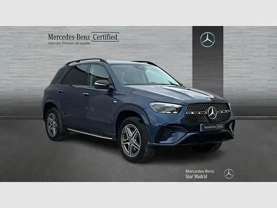 Usado Mercedes GLE350 AMG line 333 CV (244 kW) 2025 Azul SUV