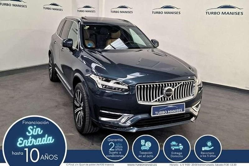 Azul Usado 2020 Volvo XC90 Inscription SUV | 42.990 € (Precio justo) - Imagen 1/4