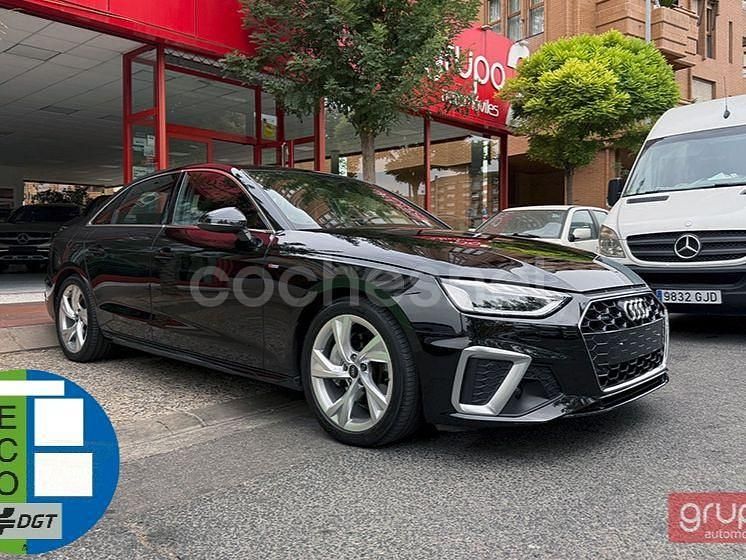 Negro Usado 2021 Audi A4 S-Line Berlina | 35.600 € (Caro) - Imagen 1/4