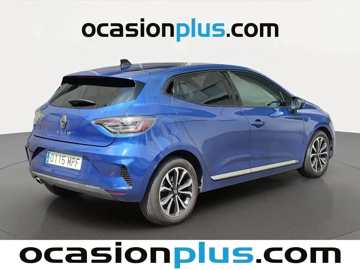 Usado Renault Clio V Techno 90 CV (66 kW) 2024 Azul Berlina