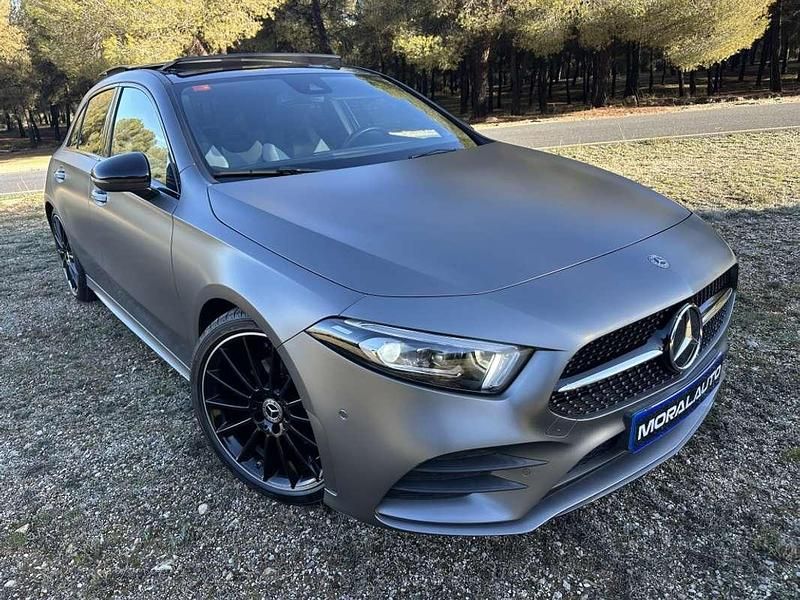 Usado Mercedes A200 150 CV (110 kW) 2019 Gris Utilitario