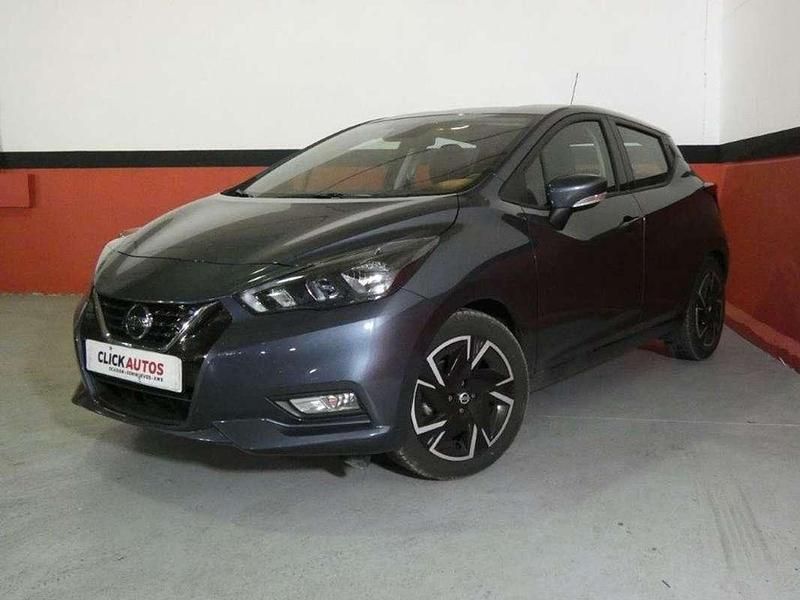 Gris Usado 2021 Nissan Micra Acenta Utilitario | 12.250 € (Precio justo) - Imagen 1/4