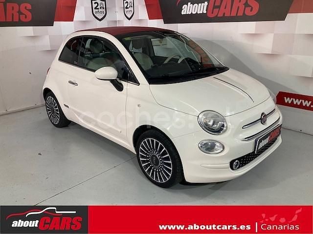 Blanco Usado 2018 Fiat 500C Lounge Descapotable | 9900 € (Super precio) - Imagen 1/4