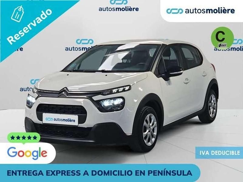 Blanco Usado 2021 Citroën C3 Live Utilitario | 10.809 € (Precio justo) - Imagen 1/4