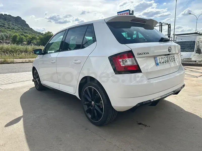 Occasion Skoda Fabia Monte Carlo 95 PK (69 kW) 2019 Wit Hatchback