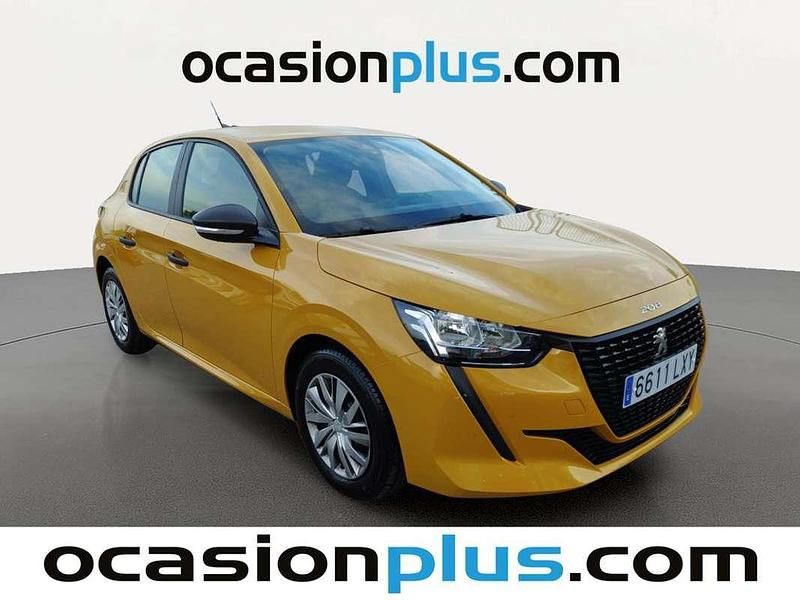 Usado Peugeot 208 S 75 CV (55 kW) 2022 Amarillo Utilitario
