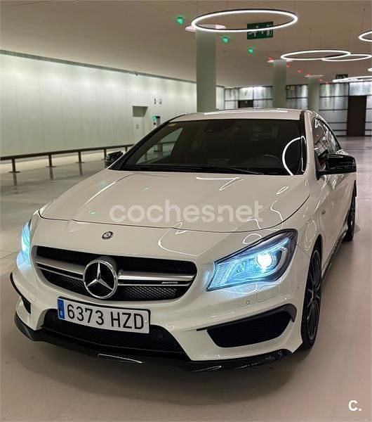 Usado Mercedes CLA45 AMG AMG 360 CV (264 kW) 2014 Blanco Berlina