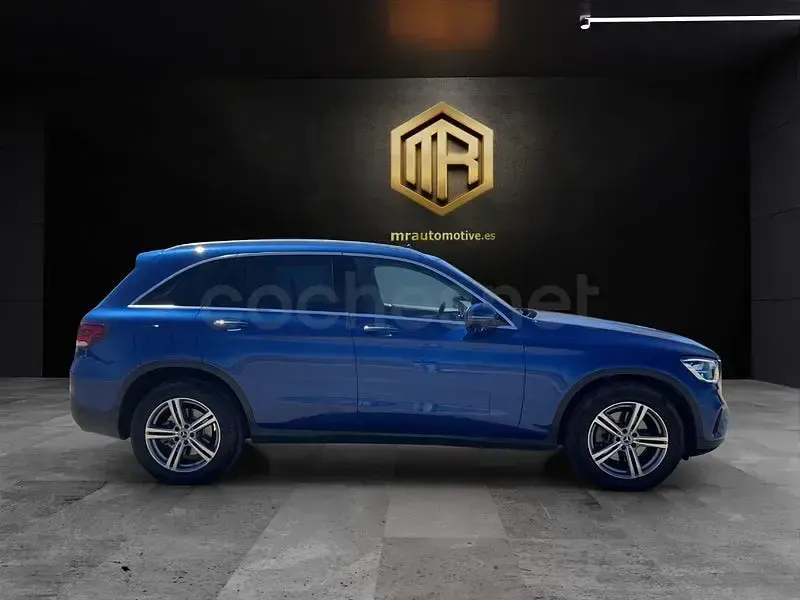 Usado Mercedes GLC220 194 CV (142 kW) 2022 Azul SUV