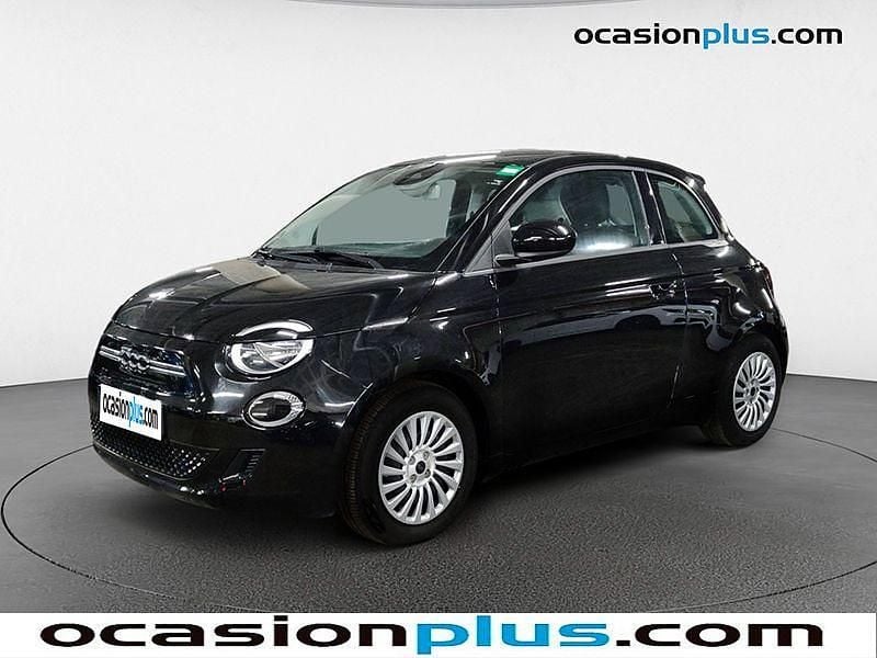 Usado Fiat 500e Action 69 kW (95 CV) 2022 Negro Utilitario