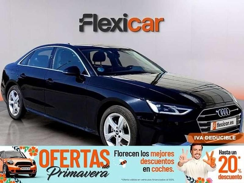 Usado Audi A4 Advanced Plus 136 CV (100 kW) 2021 Negro Berlina