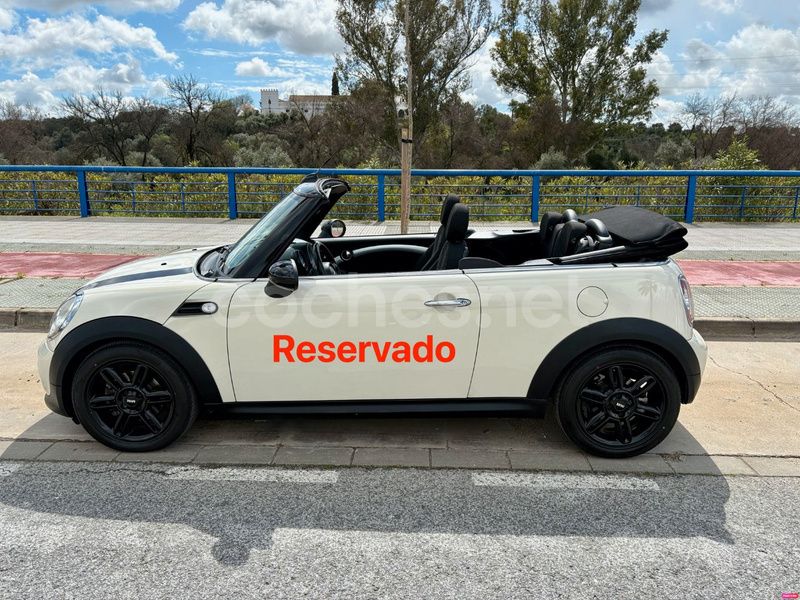Beige Usado 2014 Mini Cooper D Cabriolet Descapotable | 9900 € (Super precio) - Imagen 1/4