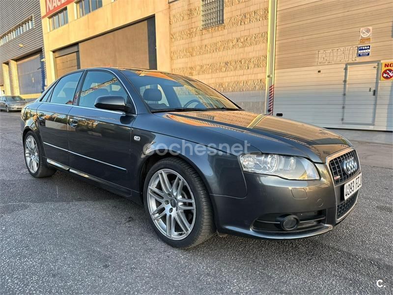 Usado Audi A4 170 CV (125 kW) 2008 Gris / plata Berlina