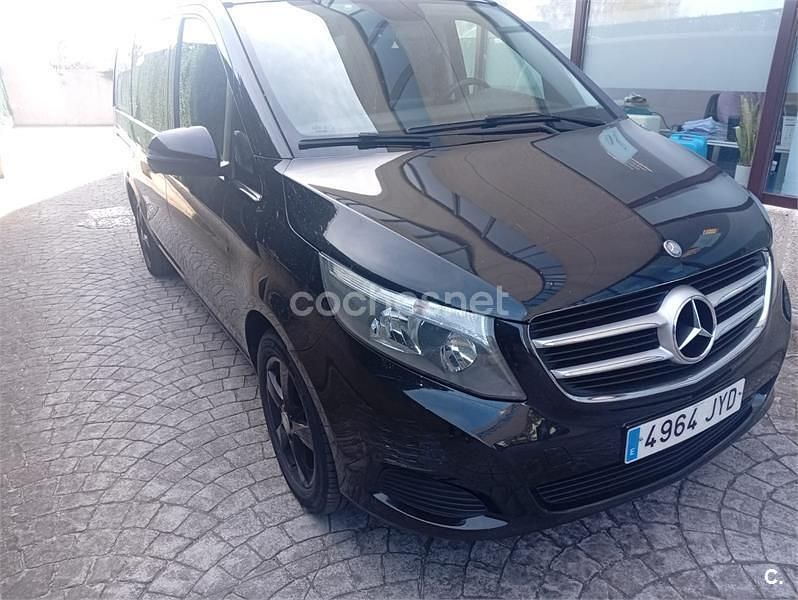 Usado Mercedes V220 Exclusive 163 CV (119 kW) 2017 Negro Monovolumen