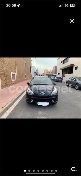 Negro Usado 2008 Peugeot 207 Berlina | 3499 € (Precio justo) - Imagen 1/3