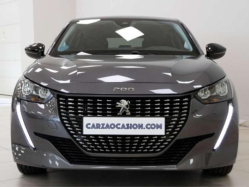 Usado Peugeot 208 Allure 99 CV (72 kW) 2022 Gris Utilitario