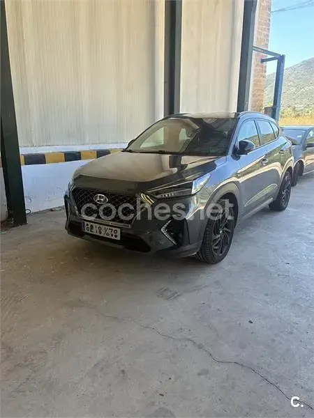 Usado Hyundai Tucson N Line 185 CV (136 kW) 2019 Marrón SUV