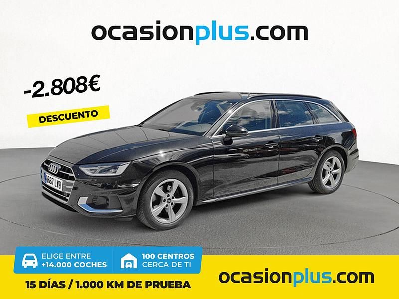 Negro Usado 2022 Audi A4 Advanced Plus Familiar | 28.690 € (Precio justo) - Imagen 1/4