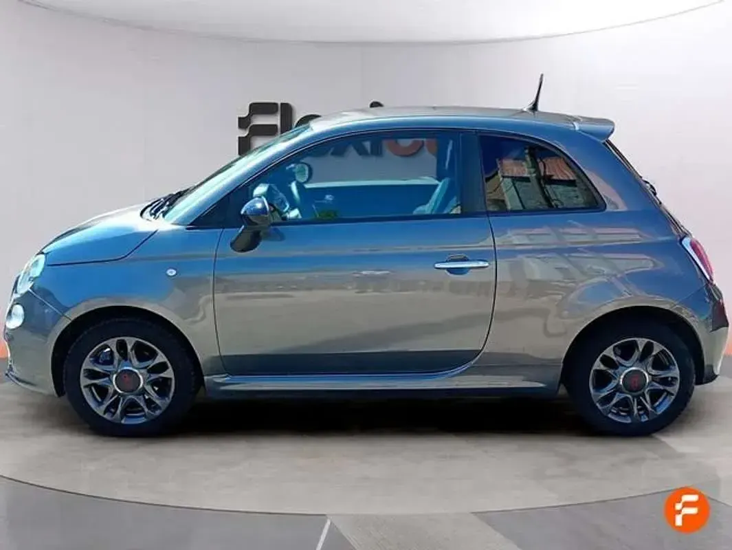 Usado Fiat 500 Pop 69 CV (50 kW) 2015 Gris Utilitario