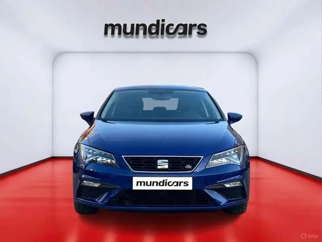 Usado Seat Leon SC FR 150 CV (110 kW) 2018 Azul Utilitario