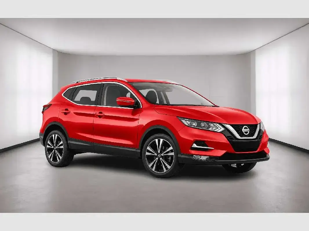 Usado Nissan Qashqai Tekna 150 CV (110 kW) 2019 Rojo SUV