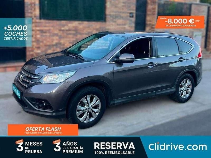 Usado Honda CR-V Elegance 120 CV (88 kW) 2014 Gris SUV